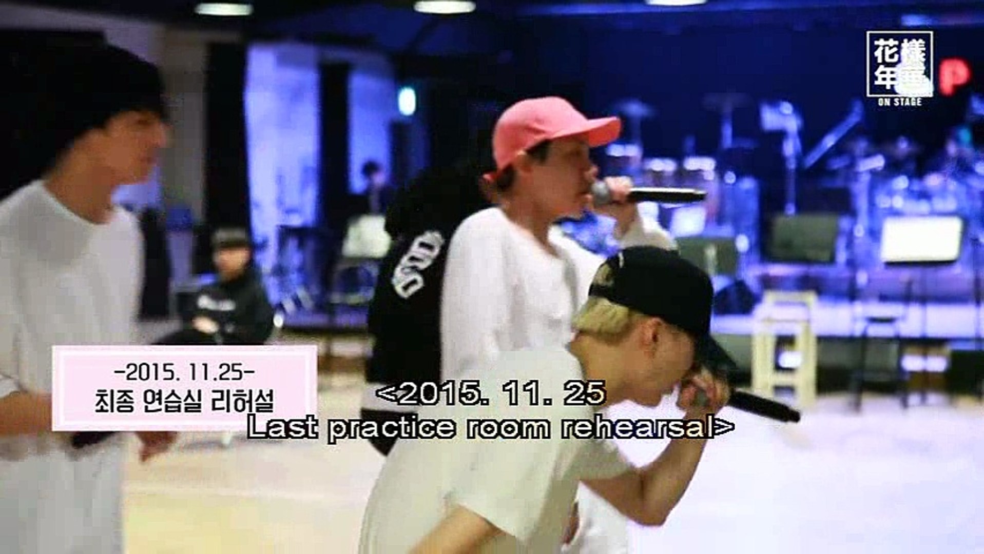 Engsub Bts Hyyh On Stage Dvd Practice Rehearsal Making Video Dailymotion
