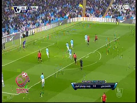 اهداف مباراة ( مانشستر سيتي 2-1 وست بروميتش ألبيون ) الدوري الانجليزي
