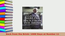 PDF  Back from the Brink 1000 Days at Number 11 Download Online
