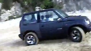Offroad on the beach