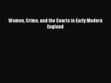 PDF Women Crime and the Courts in Early Modern England Free Books