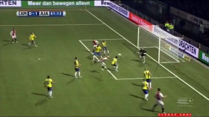 Davy Klaassen Goal - Cambuur 0 - 1 Ajax - 09-04-2016 HD