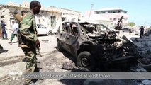 Somalia car bomb blast outside Mogadishu restaurant