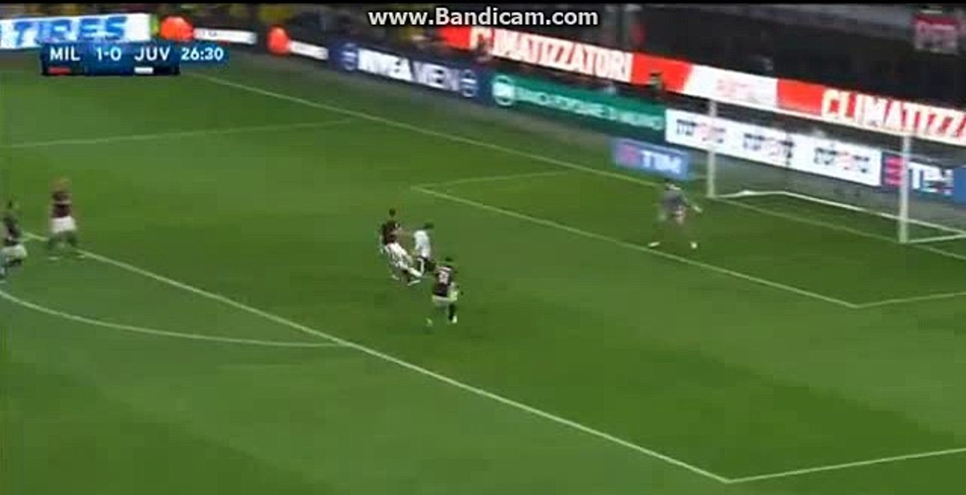MANDZUKIC  GOAL  1:1 AC MILAN vs JUVENTUS  09.04.2016