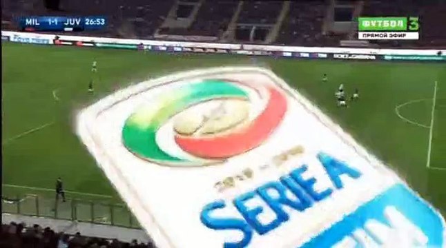 Mario Mandzukic Goal - AC Milan 1 - 1 Juventus - 09-04-2016