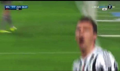 1 - 1  Mario Mandzukic Goal - AC Milan  1 - 1  Juventus 09.04.2016