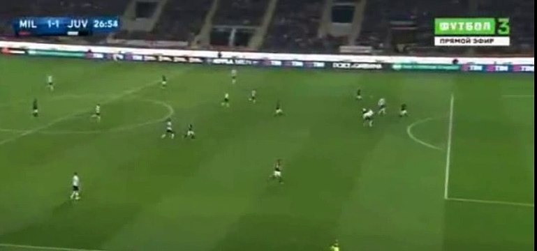 Mario Mandzukic Goal - AC Milan 1 - 1 Juventus - 09-04-2016