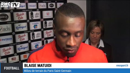 Man. City - PSG / Matuidi : "En tribune, ça va être difficile"