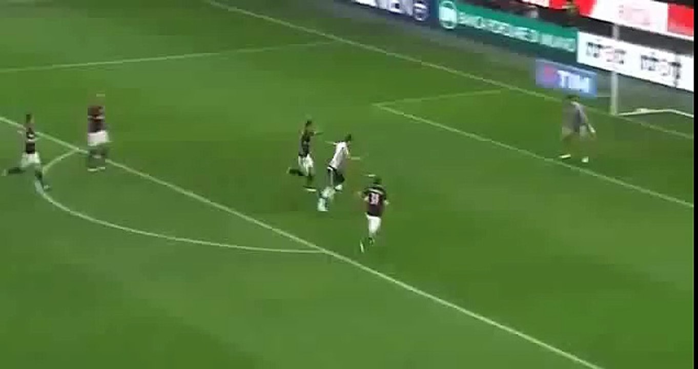 Mario Mandzukic Gol - AC Milan vs Juventus 1-1 Serie A (2016)