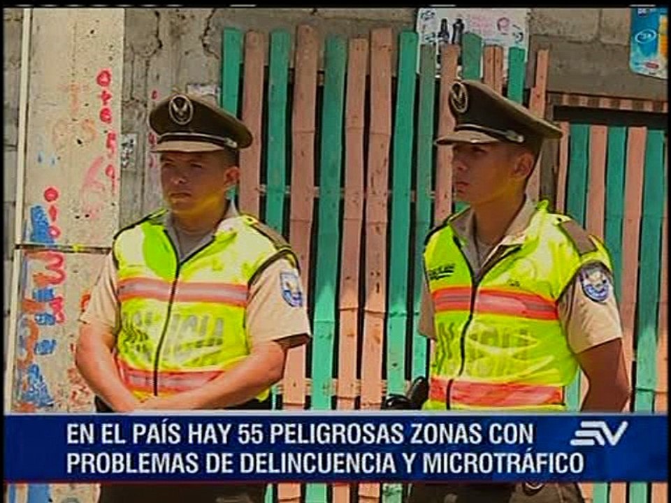 Zonas de microtráfico en Gye