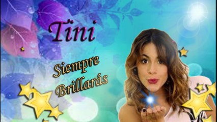 Siempre Brillarás - Tini (Letra/Lyrics) - mejorada