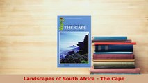 PDF  Landscapes of South Africa  The Cape Read Full Ebook