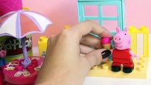 Peppa Pig Ice Cream Parlor Building Toys Play Doh Ice Cream DIY La Heladería de Peppa Pig Part 8