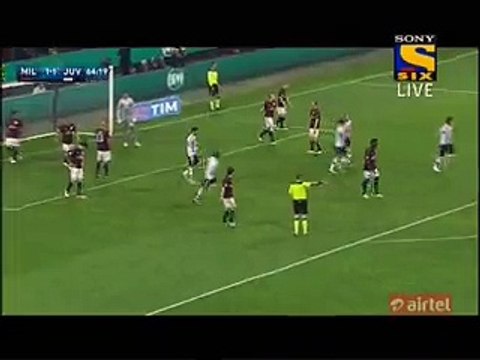 Paul Pogba Super Goal AC Milan 1-2 Juventus - 09.04.2016 HD