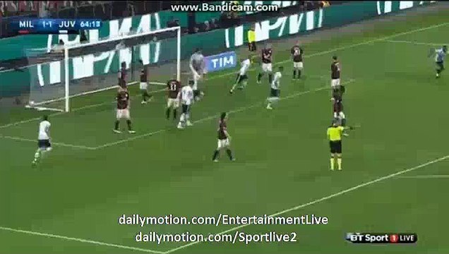 Paul Pogba Goal Ac Milan 1-2 Juventus Serie A