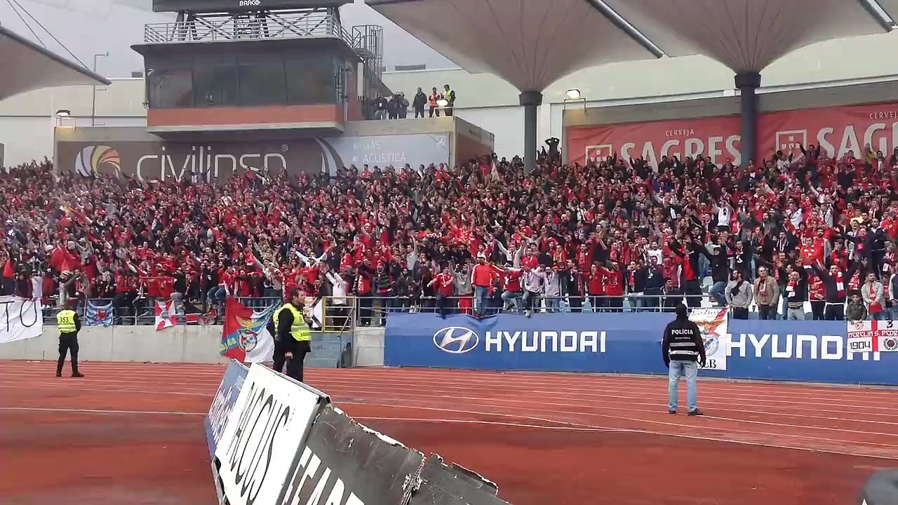 adeptos do Benfica em Coimbra