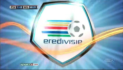 1-0 Marco van Ginkel Goal Holland Eredivisie - 09.04.2016, PSV Eindhoven 1-0 Wil