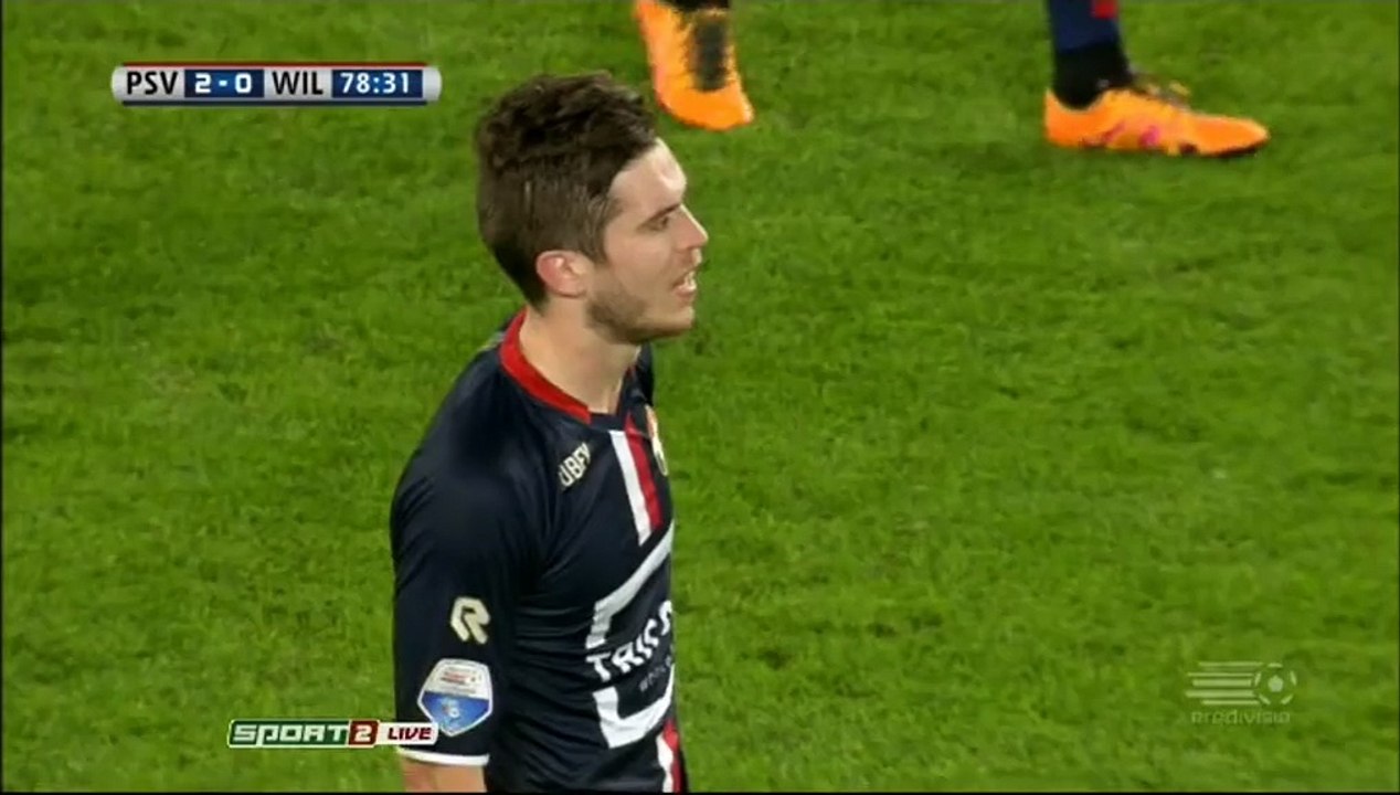 2-0 Luuk de Jong Penalty Goal Holland Eredivisie - 09.04.2016, PSV Eindhoven 2-0