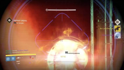 Destiny Crota's End Full Raid Solo Titan Normal TTK Part 2