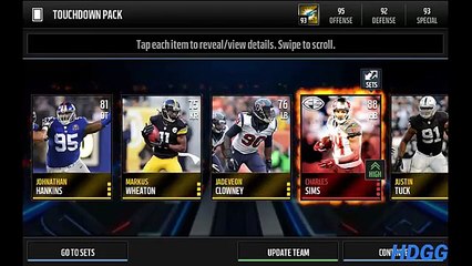 TOUCHDOWN PACK OPENING!!!--Madden Mobile 16
