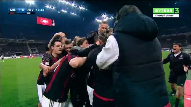 1-0 Alex Goal Italy Serie A - 09.04.2016, AC Milan 1-0 Juventus FC