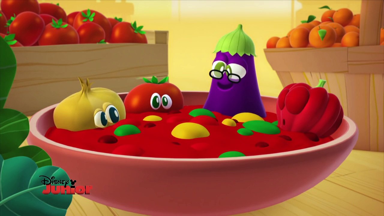 En cuisine les enfants ! - La ratatouille - Exclusivité Disney Junior !