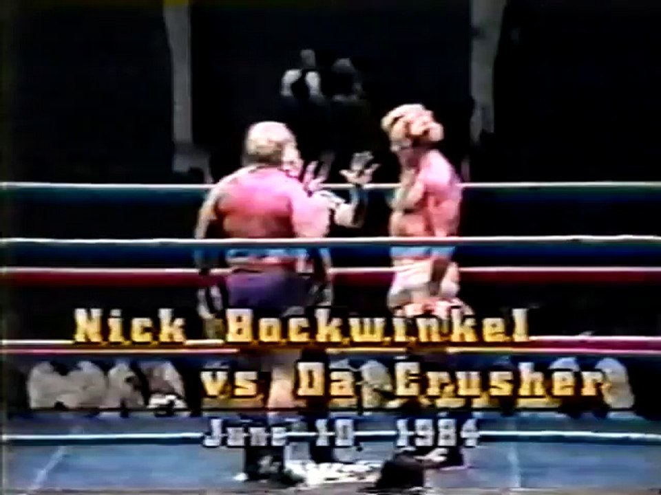 Nick Bockwinkel vs The Crusher (1984)