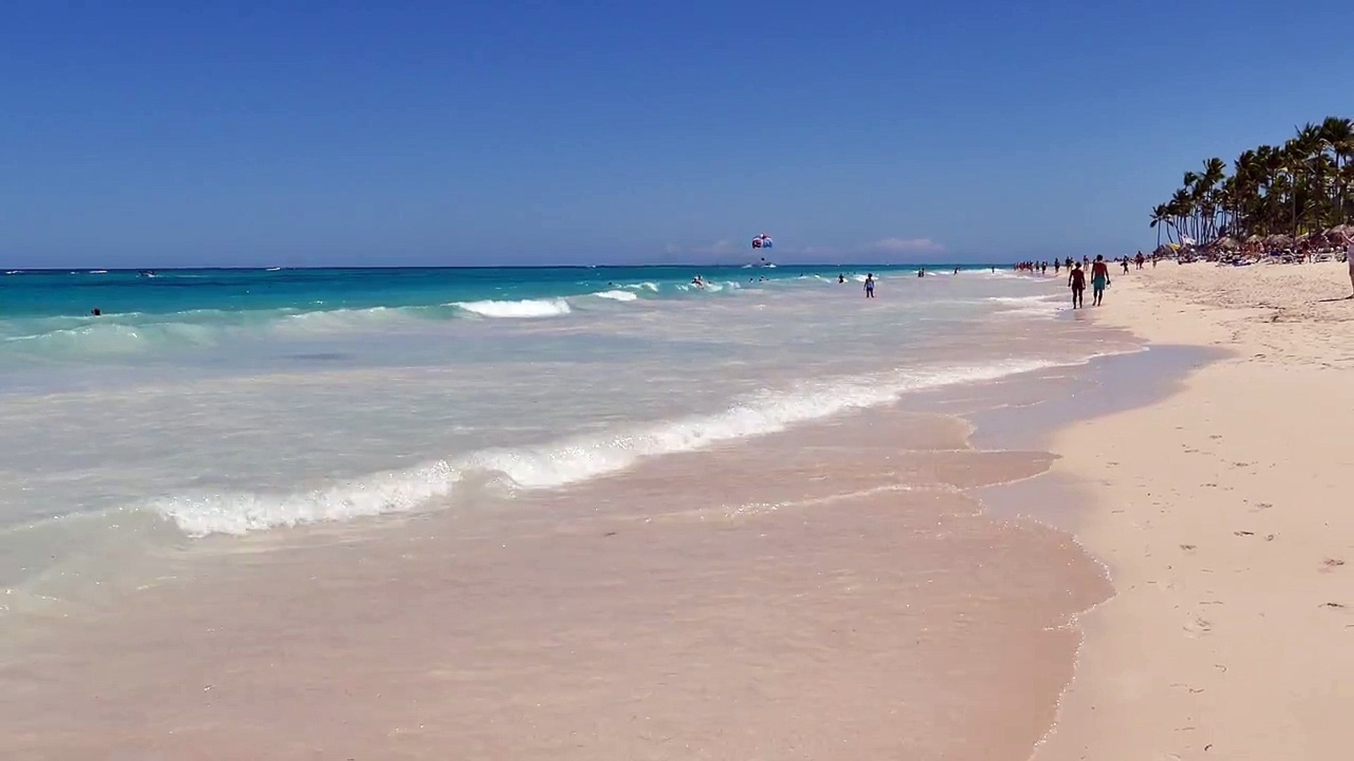 Bavaro Princess Punta Cana - beach bar and restaurant 4K HD