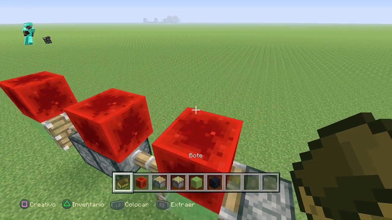 Tutorial como hacer un auto en minecraft sin mods(ps4 ps3  xbox 360 y xbox one)