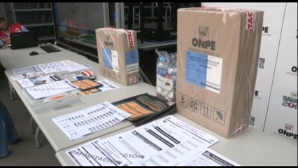 Perú espera por las elecciones presidenciales de este domingo