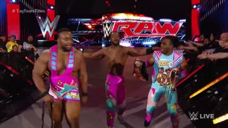 The New Day vs. Sheamus and King Barrett - WWE Tag Team Championship Match- Raw, April 4, 2016