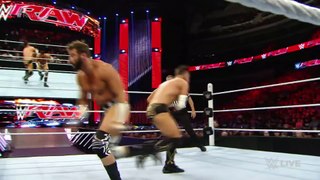 Zack Ryder vs. The Miz - Intercontinental Championship Match- Raw, April 4, 2016