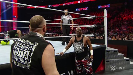 The Usos vs. The Dudley Boyz - Tables Match- Raw, April 4, 2016