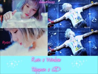 Taeyeon Rain x G-Dragon Window