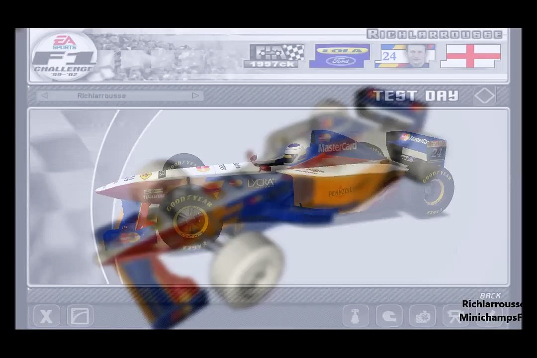 Mastercard Lola, 1997CK F1 Challenge 99-02