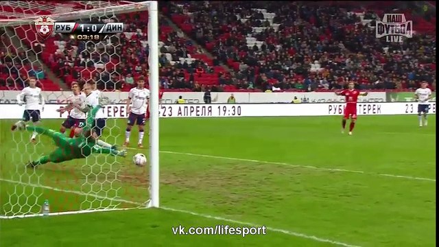 Rubin Kazan vs Dinamo Moscow 4-1 All Goals & Highlights HD 09-04-2016