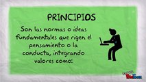 Principios y valores empresariales