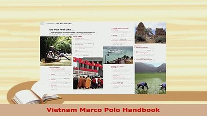 PDF  Vietnam Marco Polo Handbook Download Full Ebook
