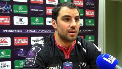 Réaction de Jonathan Wisniewski après FCG-Connacht