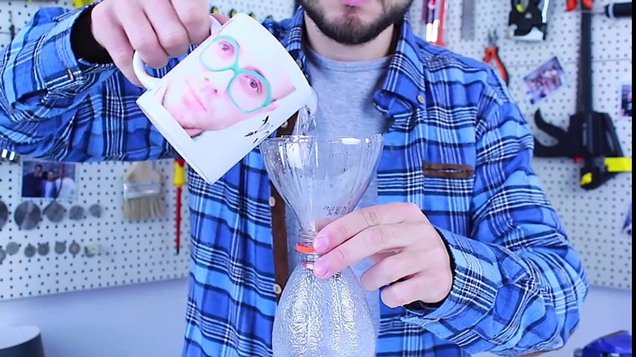 5 ideas with plastic bottles # 1