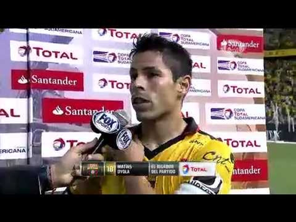 Matías Oyola, el jugador del partido