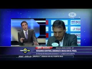 La palabra de Miguel Angel Russo