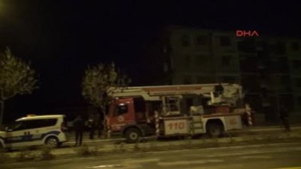 Eskişehir - 4 Katlı İnşaatın Çatısnda İntihar Girişimi