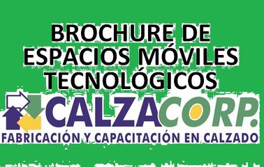 BROCHURE CURSO DE CALZADO EN AREQUIPA - CALZACORP