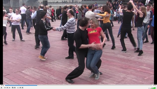 Танцы- Хастл-ОпенЭиры. Парк Горького N 7 09.04.2016