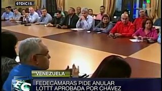 Venezuela: empresariado pide anular Ley Orgánica del Trabajo