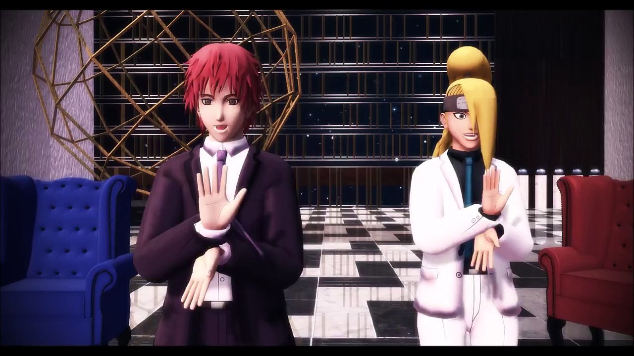 [MMD NARUTO] WAVE Itachi, Deidara and Sasori