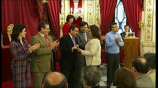 Entrega de insignias a empleados de la Diputación de Cádiz