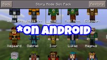 STORY MODE Skins!? - 0.14.1 Minecraft PE Update