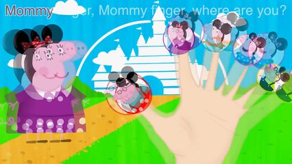 Peppa Pig Nursery Rhyme Lyrics / Finger Family  Mickey Mouse